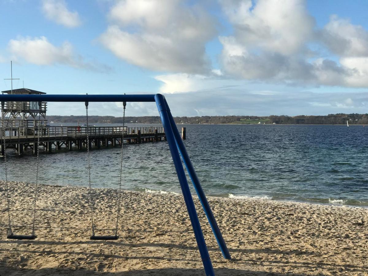 Weitblick - Mit Strandkorb, Mehr Meer Geht Nicht Glücksburg Dış mekan fotoğraf