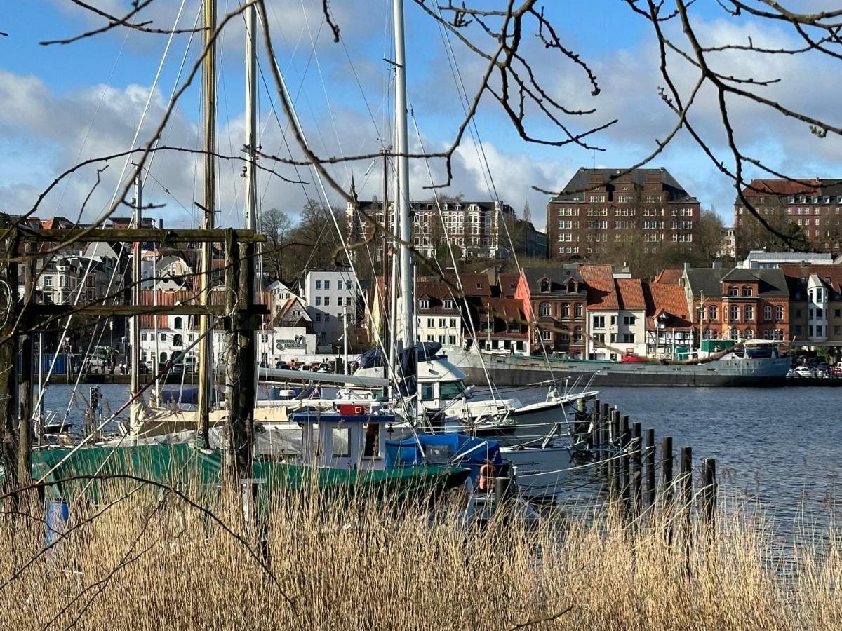 Weitblick - Mit Strandkorb, Mehr Meer Geht Nicht Glücksburg Dış mekan fotoğraf