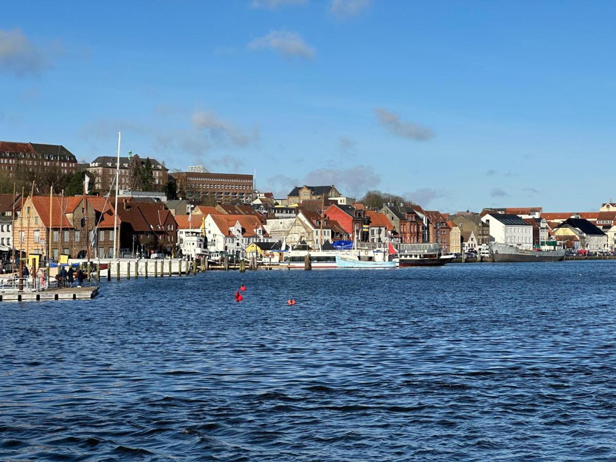 Weitblick - Mit Strandkorb, Mehr Meer Geht Nicht Glücksburg Dış mekan fotoğraf