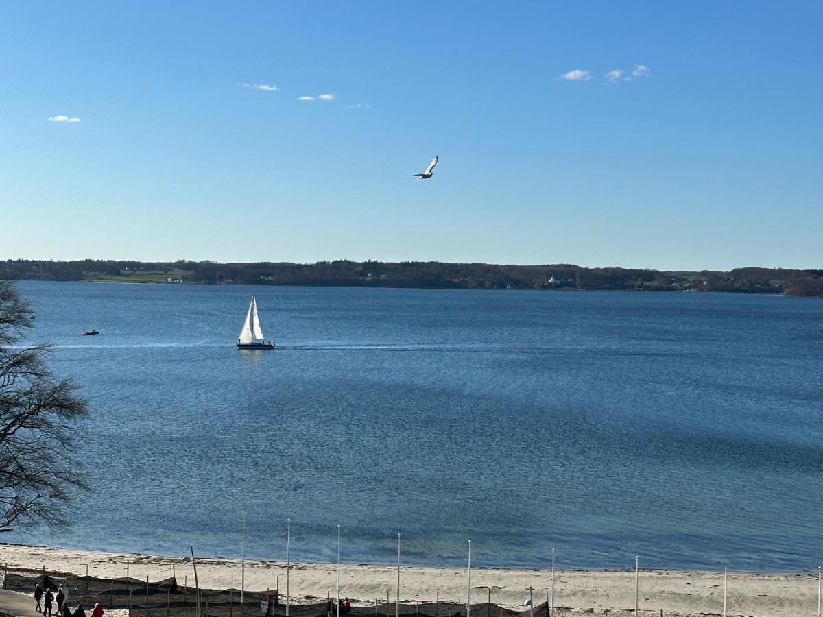 Weitblick - Mit Strandkorb, Mehr Meer Geht Nicht Glücksburg Dış mekan fotoğraf